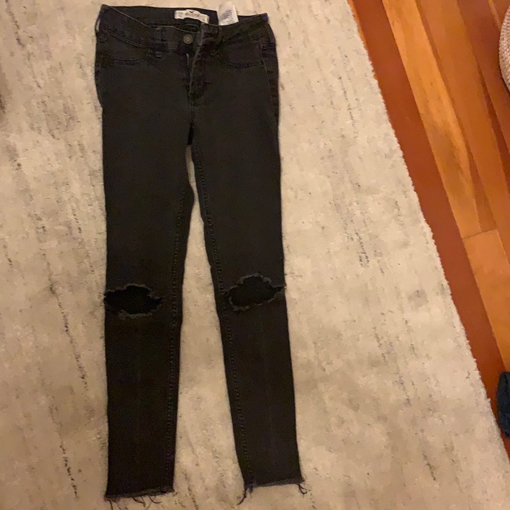 Black Ripped Jeans